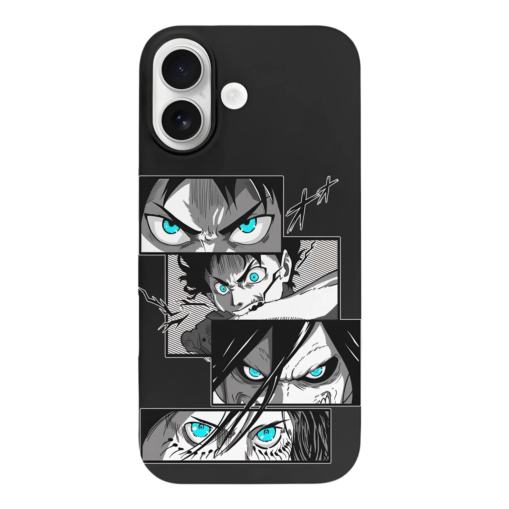 進撃の巨人 グッズ エレン・イェーガー - iPhone 17 シリーズ シリコンケース 薄型 耐衝撃 指紋防止 ソフトタッチカバー 精密フィット 傷防止 保護ケース iPhone 17/17 Air/17 Pro/17 Pro Max 対応